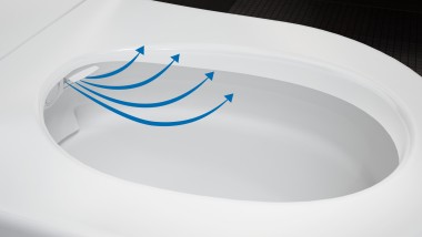 Föhn Funktion von Dusch-WC Geberit AquaClean Mera Comfort